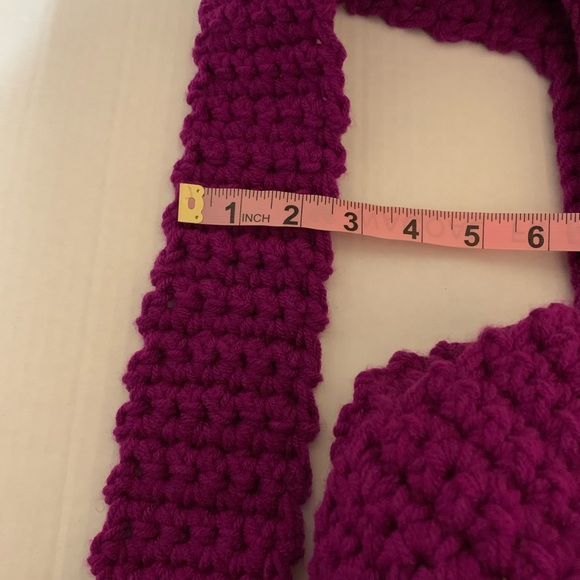 Crossbody Bag Handmade Crochet - Picture 14 of 16